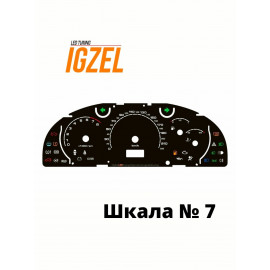 Накладка на панель приборов Шевроле Лачетти №07