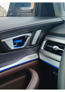 Chery TIGGO 8 Pro - подсветка салонных ручек открывания дверей